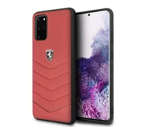 Ferrari Heritage Hardcase pro Samsung Galaxy S20+ červená / Pouzdro / Tvrzený zadní kryt