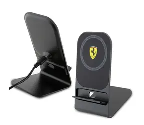 Ferrari FEMFBMALK černá / Bezdrátová nabíječka / MagSafe / 15W / 2023 Collection