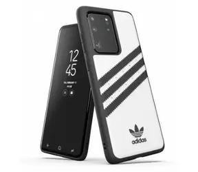 Adidas OR Moulded pouzdro pro Samsung Galaxy S20 Ultra bílá/černá / Pouzdro / PU