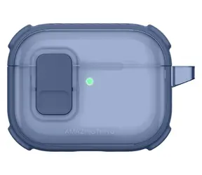 AmazingThing Titan Pro Mag Case modrá / Pouzdro / AirPods Pro 3 / Průhledné / MagSafe