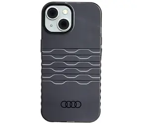 Audi IML MagSafe černá / Kryt / Apple iPhone 15/14/13 / MagSafe