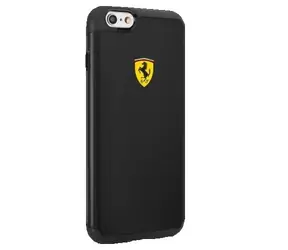 Ferrari Shockproof zadní kryt pro Apple iPhone 6 a 6S černá / Kryt