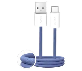 Puro Fabrik 2.0 modrá / Datový kabel / USB-A / USB-C / 10 W / 1,5 m