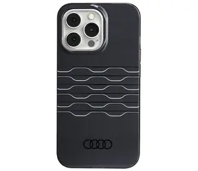 Audi IML MagSafe iPhone 13 Pro Max černá / Zadní kryt / MagSafe / IML