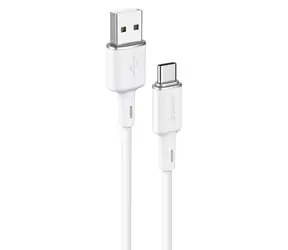Acefast C2-04 USB-A - USB-C kabel bílá / 3A / 1,2 m