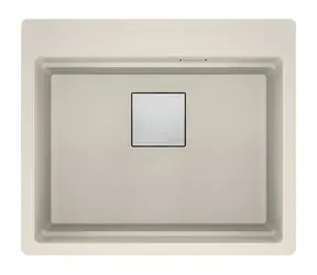 Franke KNG PRO 610-53 sahara / Dřez / Fragranit / 590x510 mm / hloubka 220 mm / s přepadem
