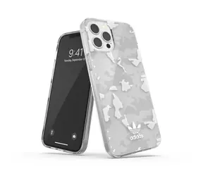 Adidas SnapCase Camo transparentní / Kryt / Apple iPhone 12 Pro Max