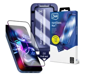3mk HardGlass Max / Tvrzené sklo / Apple iPhone 15 Pro Max