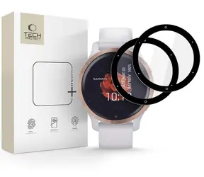 Tech-Protect Glass Flex+ pro Garmin Venu 2S černé / Ochranné sklo / Hybridní / 2 ks