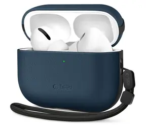 Tech-Protect NaturalFit Case tmavě modrá / Pouzdro / pro Apple AirPods Pro 3