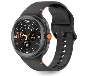 Tech-Protect Silikonový řemínek černý / Řemínek / Samsung Galaxy Watch 40/44/46 mm / Silikon