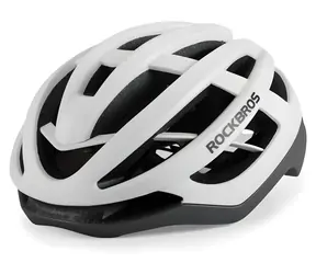 Rockbros HC-58WG-L bílo-šedá / Cyklistická helma / velikost 58-61 cm