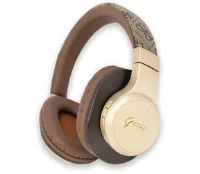 Guess 4G Script GUBH604GEMW hnědá / Bluetooth sluchátka / On-ear
