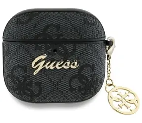 Guess 4G Charm Collection AirPods 4 černá / Pouzdro