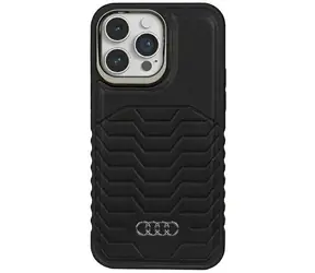 Audi Synthetic Leather MagSafe černá / Zadní kryt / Apple iPhone 14 Pro