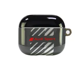 Audi IML Sport pouzdro pro Apple AirPods 3 černá / Pouzdro / Apple AirPods 3