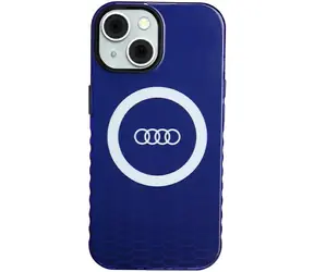 Audi IML Big Logo MagSafe iPhone 13/14/15 modrá / Zadní kryt / MagSafe