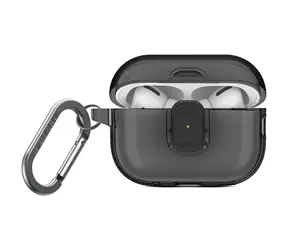 UNIQ Glase Pro pouzdro pro AirPods Pro 2 černá / Pouzdro / pro AirPods Pro 2