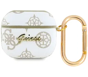 Guess 4G Hook bílá / Pouzdro / AirPods 3