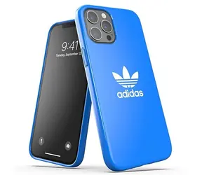 Adidas SnapCase Trefoil modrá / Pouzdro / iPhone 12 Pro Max