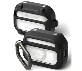 Ringke UX Magnetic Case černá, čirá / Pouzdro pro AirPods Pro 3 / Magnetické
