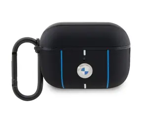 BMW Kryt Color Lines pro Apple AirPods Pro 2 černá / Pouzdro na sluchátka / Barevné linky