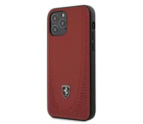 Ferrari Off Track Perforated červená / Kryt / Apple iPhone 12/12 Pro / hardcase