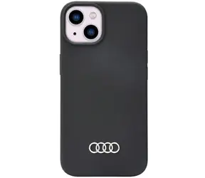 Audi Silicone černá / Kryt / Apple iPhone 14
