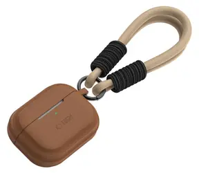 Tech-Protect Silicone Rope Case hnědá / Pouzdro / AirPods Pro 1/2 / Silikonové