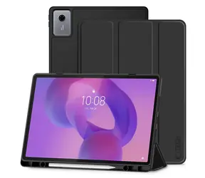 Tech-Protect SmartCase černé / Pouzdro na tablet / S přihrádkou na pero / Pro Lenovo Idea Tab Plus 12.1 TB-361