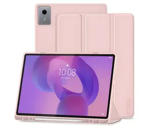 Tech-Protect SmartCase růžové / Pouzdro na tablet / S přihrádkou na pero / Pro Lenovo Idea Tab Plus 12.1 TB-361