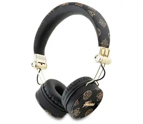 Guess GUBH70EPOSMK Peony Script černá / Sluchátka / On-ear / Bluetooth / ENC