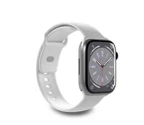 Puro ICON bílá / Řemínek pro Apple Watch / 42/44/45/49 mm / Silikon / 2 ks