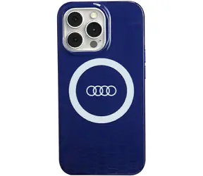 Audi IML Big Logo MagSafe kryt pro Apple iPhone 13 Pro modrá / Zadní kryt / MagSafe