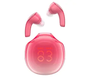 Acefast T9 červená / Bezdrátová sluchátka / mikrofon / Bluetooth 5.3