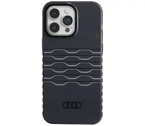 Audi IML MagSafe kryt pro Apple iPhone 14 Pro Max černá / Ochranný kryt / MagSafe / IML design