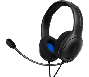 PDP LVL40 černá / Herní sluchátka s mikrofonem / Stereo / Přes hlavu