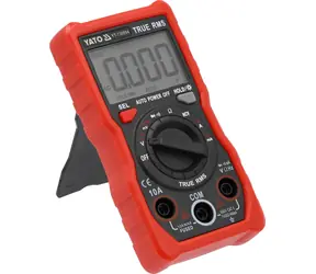 YATO YT-730894 / Digitální multimetr / True RMS / NCV / LCD 4000 / AC/DC 600V