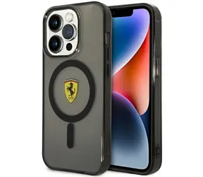 Ferrari Translucent MagSafe Kryt pro Apple iPhone 14 Pro černá / Kryt / MagSafe