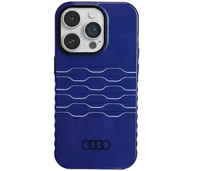 Audi IML MagSafe kryt modrá / Kryt na iPhone 14 Pro / MagSafe