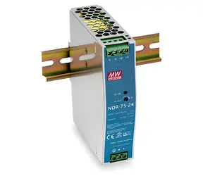LevelOne Průmyslový napájecí zdroj DIN 24V/75W stříbrná / Napájecí zdroj / 90-264V AC / 24V DC / -20 až 70°C