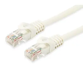 Equip Cat6a bílá / Patch kabel / U/UTP / RJ-45 / 0,25 m / LSZH