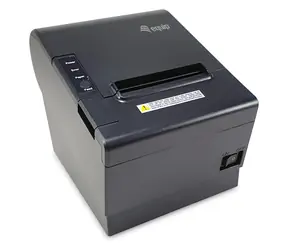 Equip Termotiskárna 80mm černá / POS tiskárna / USB / Sériové rozhraní / Automatický řezač / 203x203 DPI