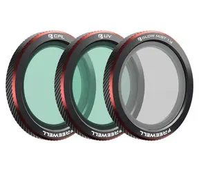 Freewell FW-NE2-ESS / Sada filtrů Everyday / 3 ks / UV, CPL, Glow Mist 1/4 / Pro DJI Neo 2
