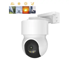iGET HOME Camera CS8 bílá / Venkovní/vnitřní IP kamera / 2K / 102° / IP65 / otočná / WiFi