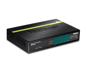 TRENDnet TPE-TG82G / Switch / 8x Gigabit / PoE+ / 61 W / Kovové provedení