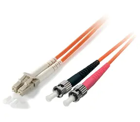 Equip LC-ST žlutá / Optický patchkabel / Duplex / Singlemode OS2 / 5 m