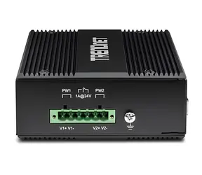 TRENDnet TI-UPG62 / Průmyslový switch / 4x Gigabit PoE++ / 2x SFP / 240 W / IP30