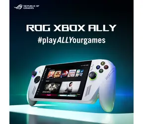 ASUS ROG Xbox Ally bílá / Herní konzole / AMD Ryzen Z2 A / 16GB / 512GB SSD / 7" FHD 120Hz / W11H