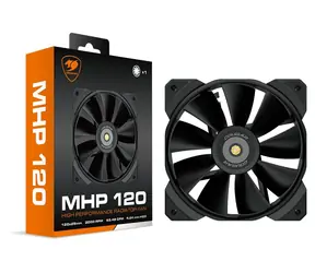 COUGAR MHP 120 LED černá / Ventilátor / 120 mm / 1 ks / 2000 RPM / 82,48 CFM / 34,5 dB